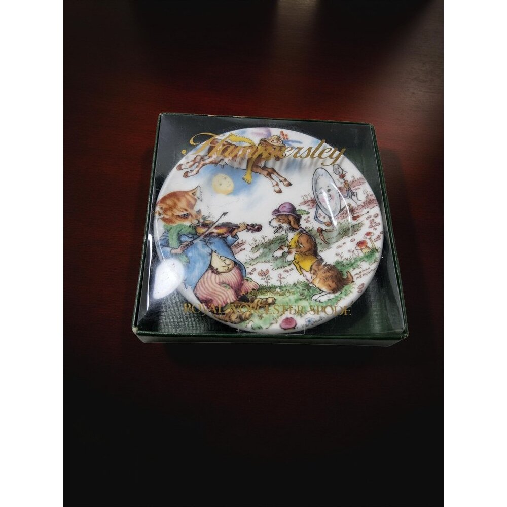 Vintage Royal Worcester, Hammersley, Mini Spode Plate Nursery Rhyme Theme